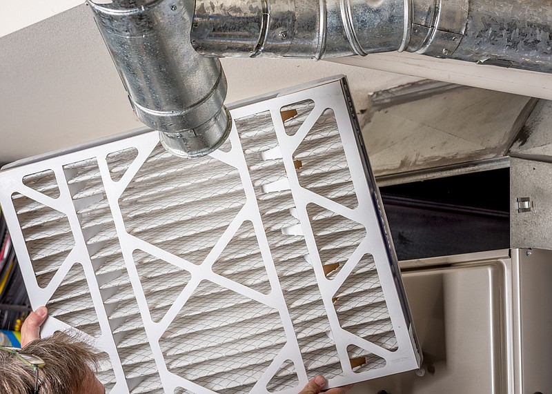 Keeping filters up to date is a vital part of HVAC maintenance. (Charles Knowles/Dreamstime/TNS)