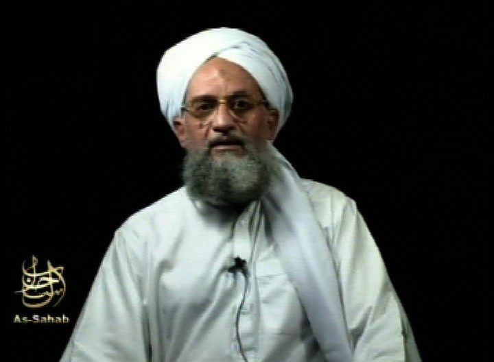 FILE - This frame grab from video shows al-Qaida's leader Ayman al-Zawahri at an unknown location, in a videotape issued Saturday, Sept. 2, 2006. Al-Qaida leader Ayman al-Zawahri appeared in a new video marking the 20th anniversary of the Sept. 11, attacks, months after rumors spread that he was dead. The SITE Intelligence Group that monitors jihadist websites said the video was released Saturday, Sept. 11, 2021. In it, al-Zawahri said that “Jerusalem Will Never be Judaized,” and praised al-Qaida attacks including one that targeted Russian troops in Syria in January.  (Militant Photo via AP, File)