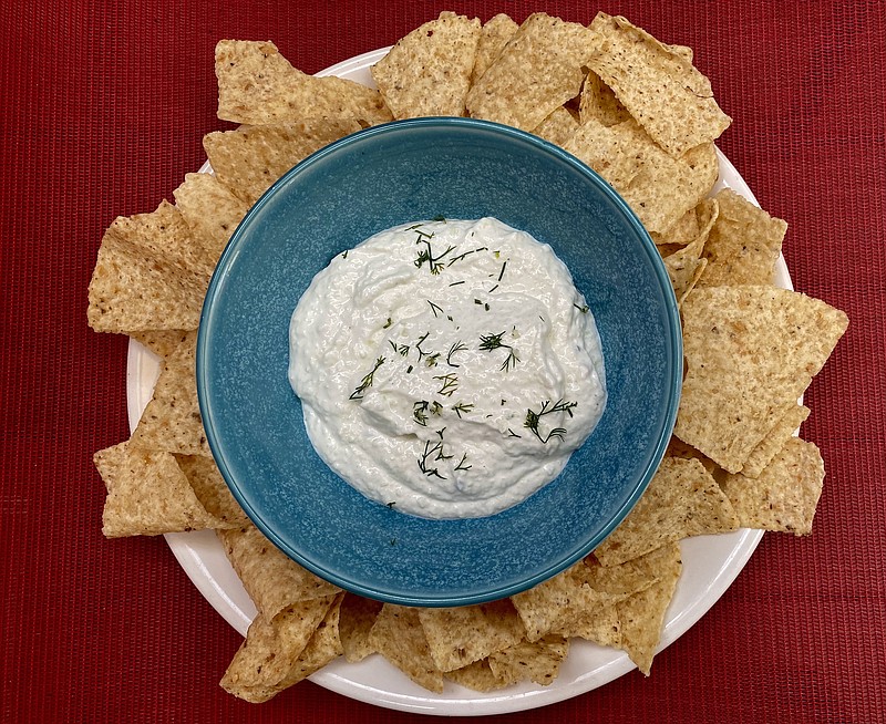 Cold Cucumber Dip from "Come On Over!" by Elizabeth Heiskell. (Ligaya Figueras/Atlanta Journal-Constitution/TNS)