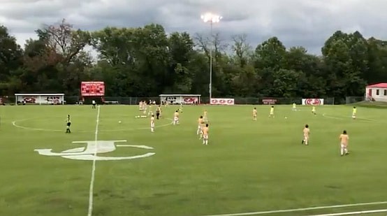 Athletes prepare Tuesday, Sept. 14, 2021, before a game pitting the Jefferson City Jays against the Southern Boone Eagles at the 179 Soccer Park.