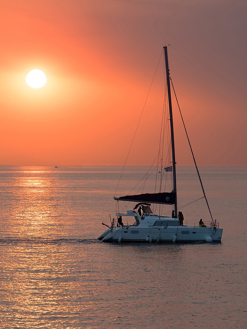 Sunset from Amazon Resort & Spa. (Alan Behr/TNS)