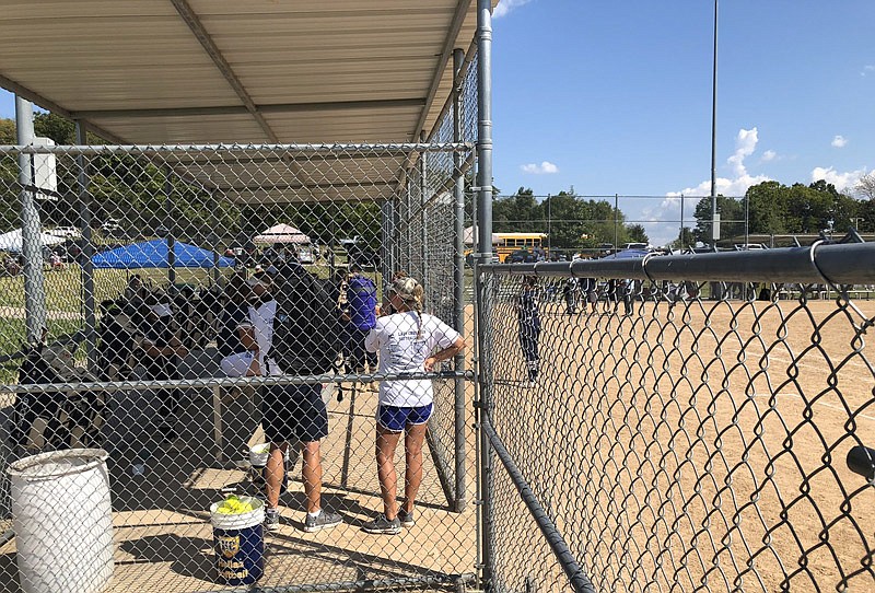 Shade was at a premium on a sunny day Saturday, Sept. 18, 2021, where Rogers downed Helias for 3rd place at the Lady Jays Softball Classic at Binder Park.