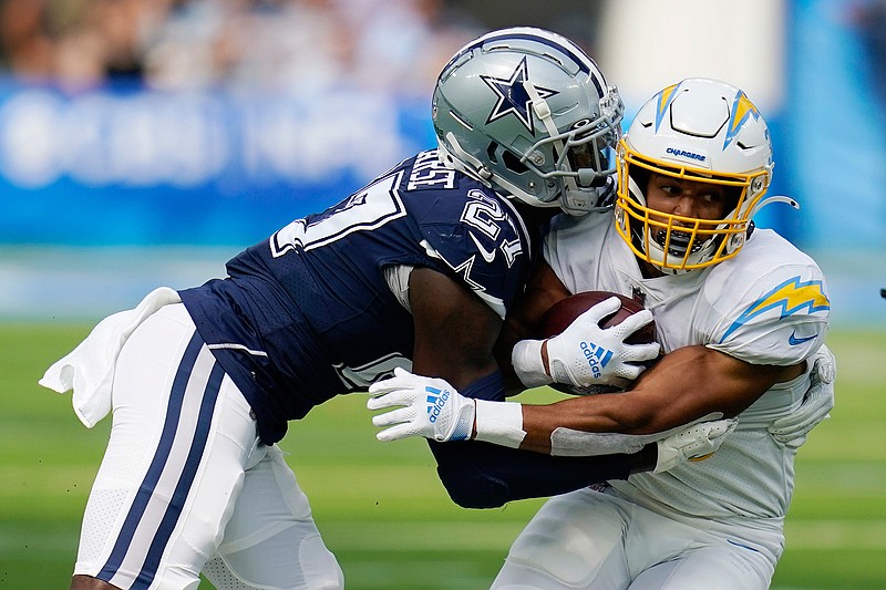 Dallas Cowboys safety Jayron Kearse (27) leaves the field in