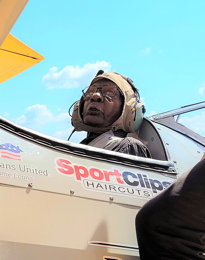 James Shipley, of Tipton, received a flight eight decades after his service as a Tuskegee Airman through the program "operation September Freedom," which recognizes World War II veterans.