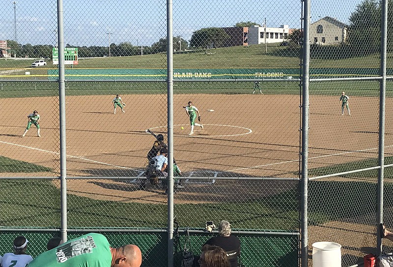 The Falcon Athletic Complex in Wardsville hosted Tri-County Conference softball Sept. 20, 2021, between Blair Oaks and Versailles.