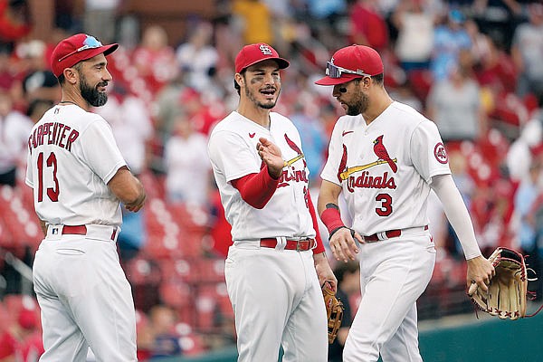 Carlson homers twice as Cardinals beat Brewers