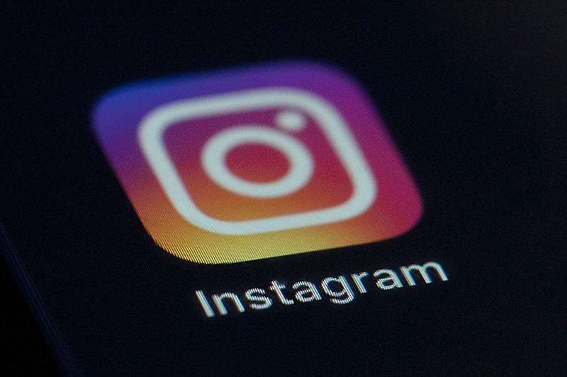 This Aug. 23, 2019, file photo, shows the Instagram app icon on the screen of a mobile device in New York. Damning newspaper reports based on the company's own research found that Facebook knew about the harms Instagram can cause to teenagers — especially teen girls — when it comes to mental health and body image issues. (AP Photo/Jenny Kane, File)