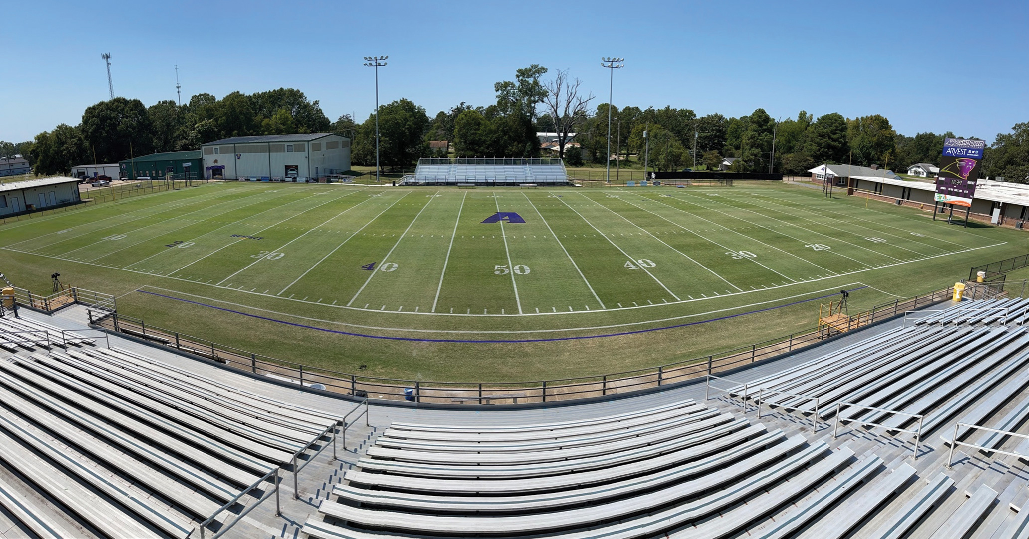 Ashdown students can now get credit for taking care of athletic fields there - Vimarsana News