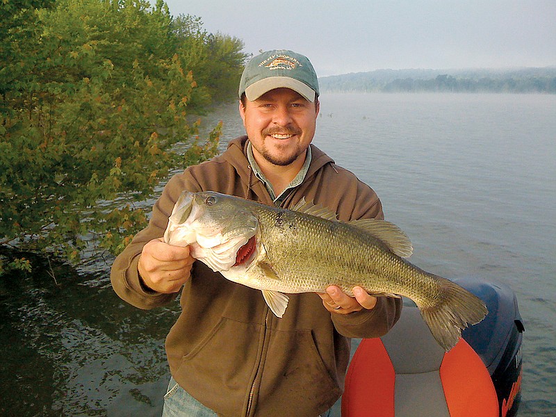 Lake Monroe, Indiana's largest, offers excellent fall fishing.  