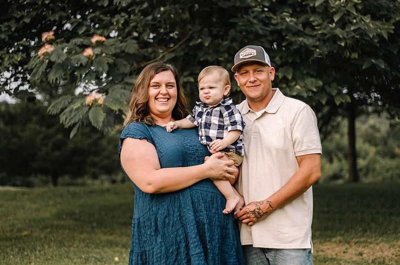 <p>Submitted by Brittany Clingman</p><p>Brittany Clingman with her partner, Justin Rogers, and their son, Maverick Rogers. Clingman has lived in Callaway County her entire life.</p>