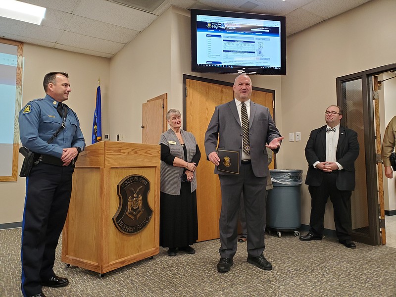 Cole County reserve deputy recognized for actions in shooting at Miller