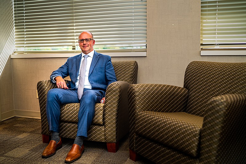 Jon Doolittle is the newest president and CEO of the Missouri Hospital Association. Doolittle is the sixth president of the association after being sworn in Monday. (Ethan Weston/News Tribune)