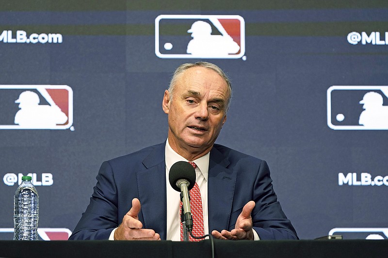 Manfred Clark Differences Point To Lengthy MLB Lockout Manfred Clark Differences Point To Lengthy MLB Lockout