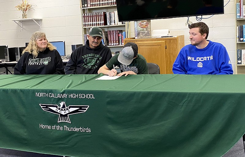 North Callaway’s Whipple signs with Culver-Stockton football