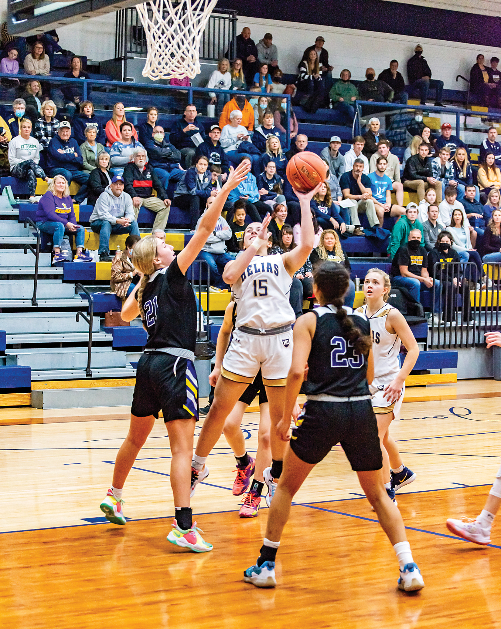 Helias girls find way to free-throw line, top Hickman 49-38 - Vimarsana News