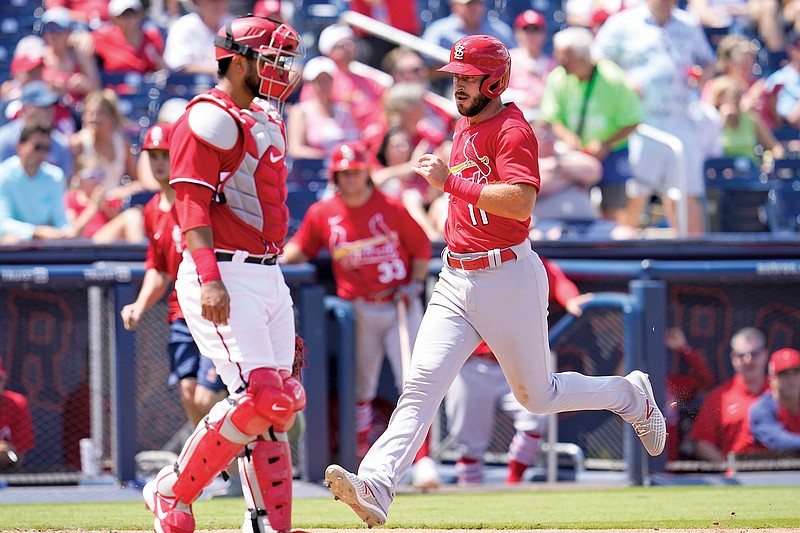 Cardinals score 29 runs in spring training game vs. Nationals