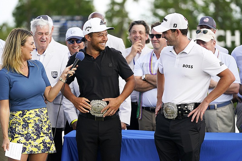 Patrick Cantlay, Xander Schauffele hold on in New Orleans