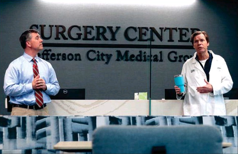 Representatives of the Jefferson City Medical Group gave a tour Friday of their new medical center.