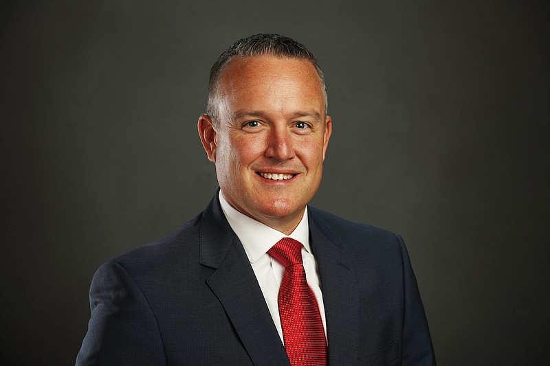 New ASU Athletic Director Jeff Purinton had worked in a variety of roles with the Crimson Tide since arriving at Tuscaloosa in 2007, rising up to executive deputy director of athletics in 2021. (Arkansas State Athletics)