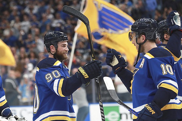 Binnington Makes 25 Saves, Blues Win 5-1 To Eliminate Wild | Fulton Sun