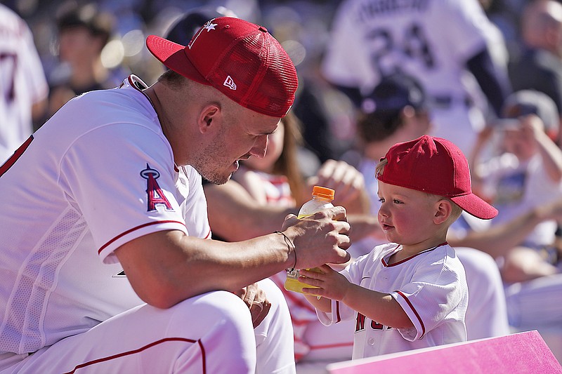 Mike Trout's newborn son was named with baseball in mind
