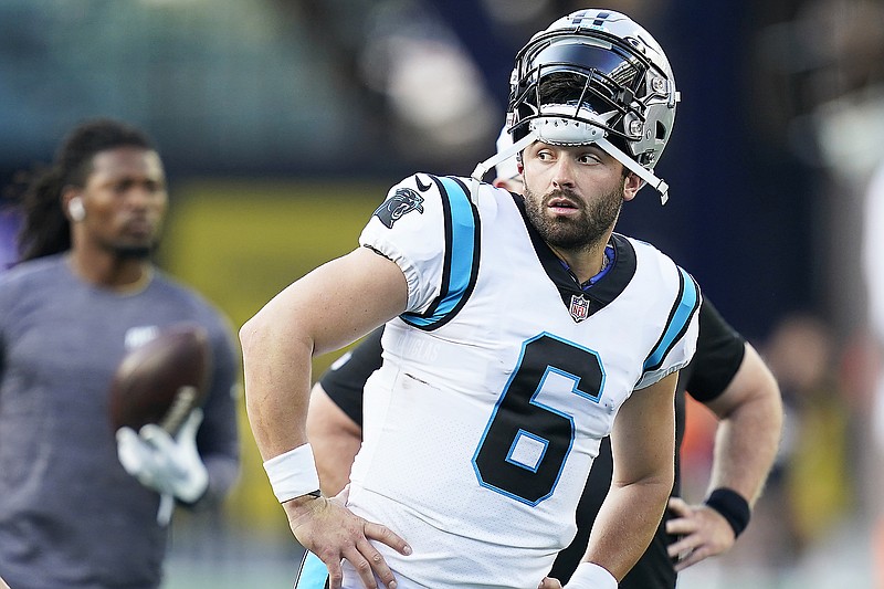 QB Mayfield starting for Panthers in Week 1 against Browns