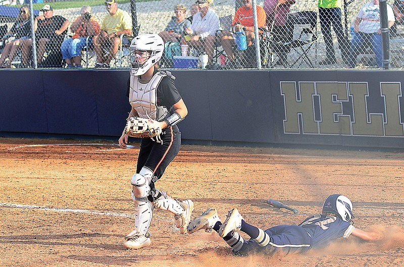 Helias softball edges New Bloomfield