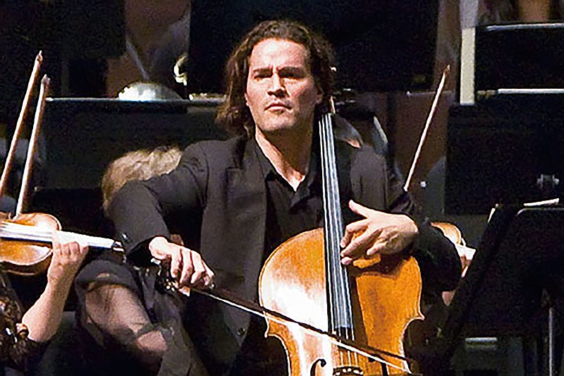 Cellist Zuill Bailey, shown, will perform Camille Saint-Saëns' "Cello Concerto No. 1 in A minor" with the Texarkana Symphony Orchestra on Saturday, Oct. 8, 2022, at the Perot Theatre in Texarkana, Texas. (zuillebailey.com)