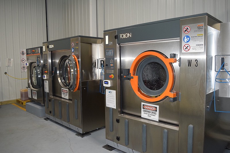 The washing machines located at Callaway Extended Employment. Laundry services started being offered in 2020.