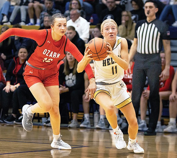 Helias girls turn defense into offense, cruise past Ozark - Vimarsana News