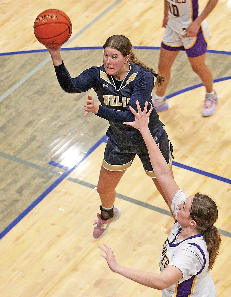 Helias junior Adalyn Koelling was named the Class 5 District 5 girls basketball player of the year by the Missouri Basketball Coaches Association. (Greg Jackson/News Tribune)