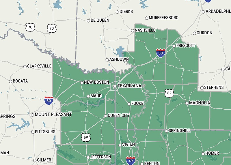 Region under flood watch through Thursday afternoon | Texarkana Gazette