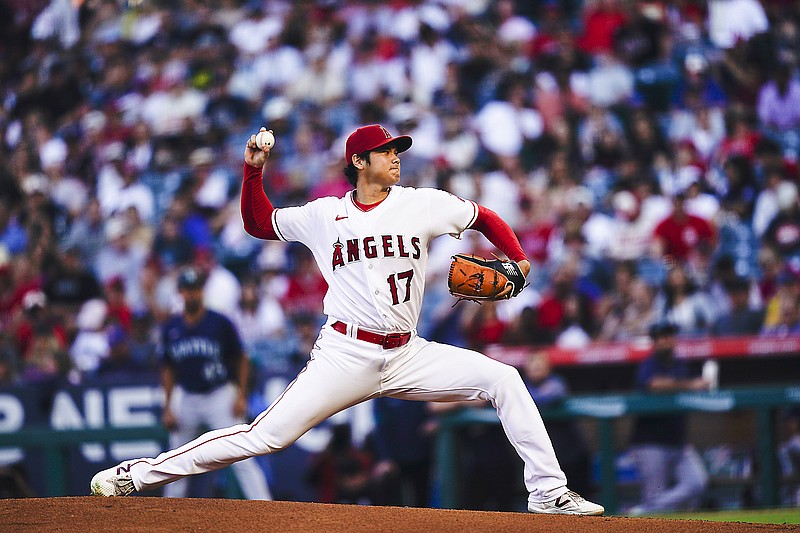 Ohtani pulled by Angels after four scoreless innings with cramps in