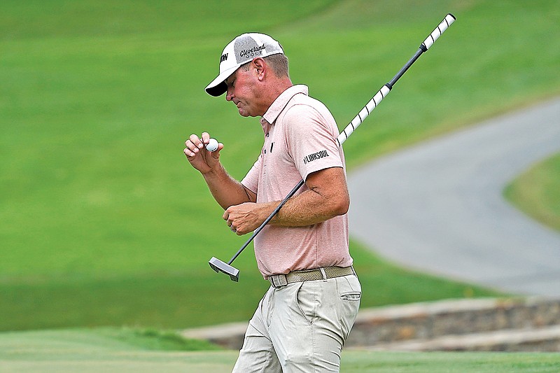 Lucas Glover wins Wyndham Championship. Justin Thomas' season ends