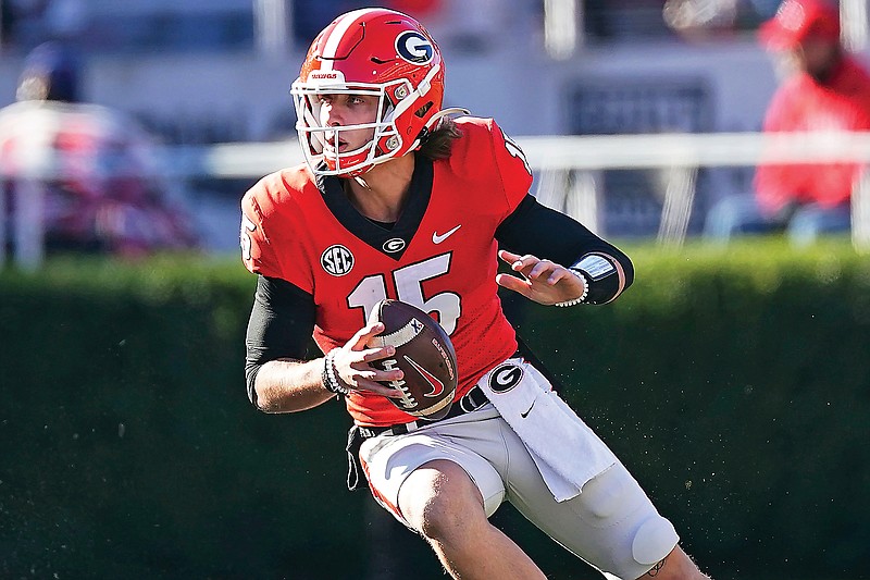 Brock Vandagriff, 2021 Pro Style Quarterback, Georgia