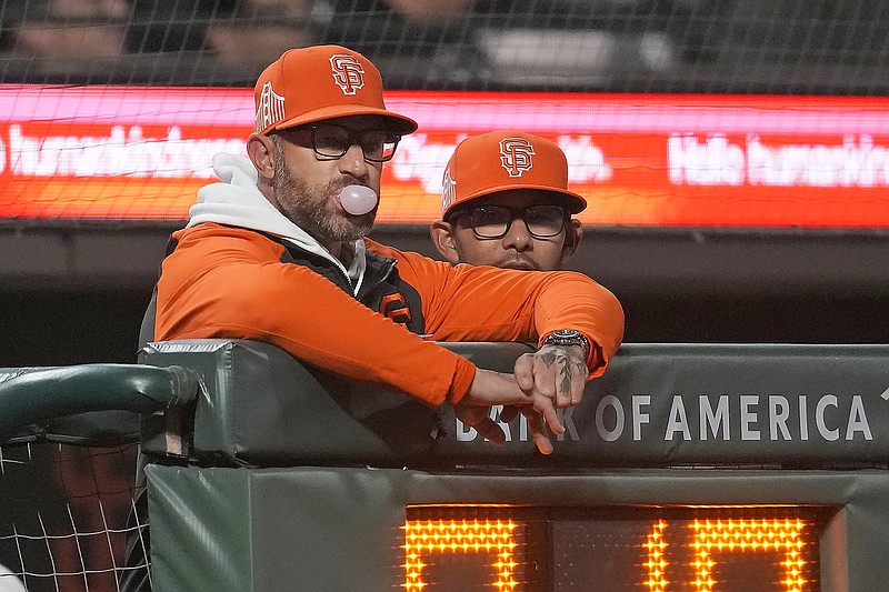 Giants fire manager Kapler with three games left in his fourth season