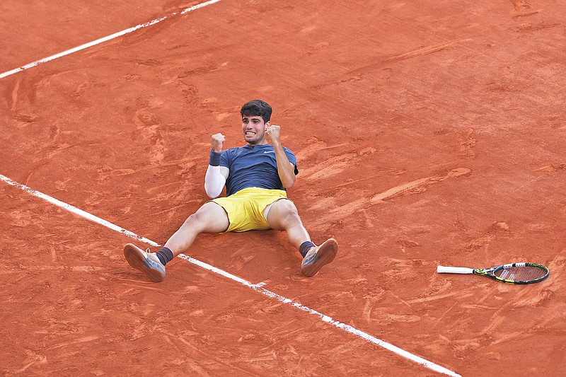 Alcaraz wins French Open for third Grand Slam title at age 21 ...