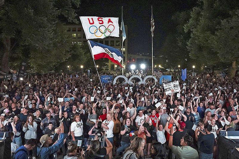 Salt Lake City Celebrates Announcement It Will Host 2034 Winter ...