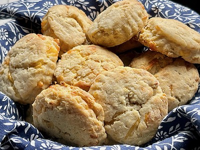 Cheddar Cream Biscuits