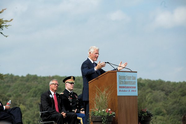 Clinton Recalls Kennedy As State Notes 50th Anniversary Of Greers Ferry ...