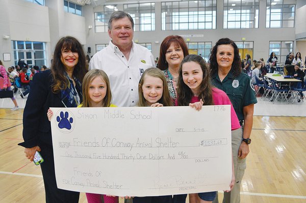 Conway students raise money for Friends group