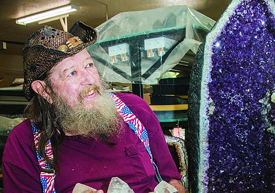 Longtime quartz miner still loves the work