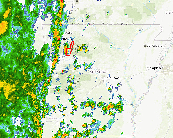 Tornado touches down in Northwest Arkansas as storms move through state ...