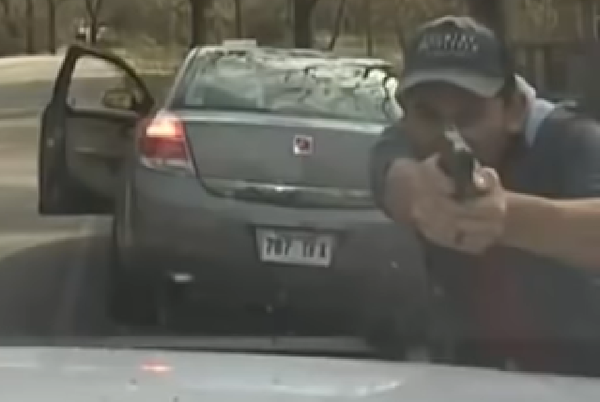 Watch Sheriff Releases Dash Cam Video Showing Shootout With Gunman In Northwest Arkansas The 0422