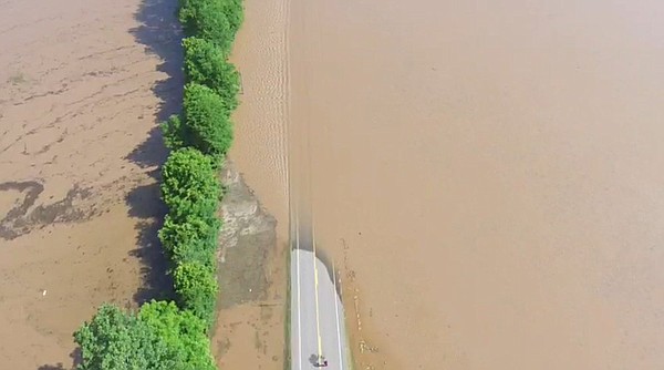 Levee in North Little Rock not breached despite earlier report