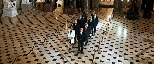 Stage Set In Senate For Trial Of Trump After Impeachment Articles Delivered