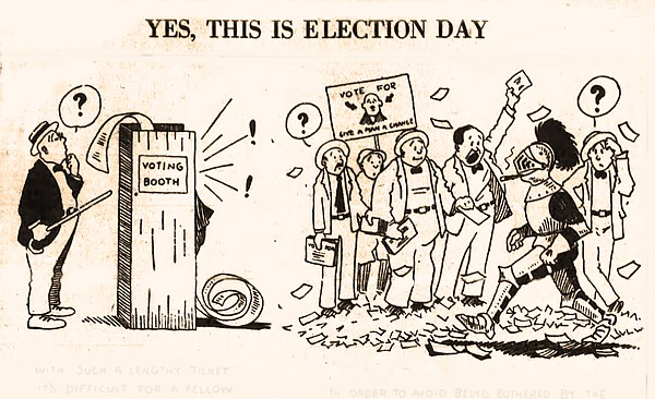 OLD NEWS: As pro- and anti-Klan Democrats flex in 1922 Arkansas, election day arrives for reporter Joe Gazette