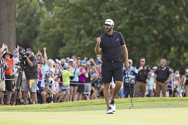 Johnson recovers from triplebogey to win LIV Golf Tulsa in playoff
