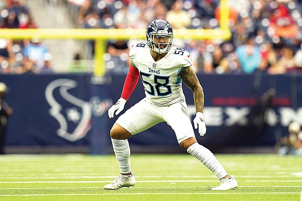 Titans linebacker Landry ecstatic to be back after torn ACL Titans linebacker Landry ecstatic to be back after torn ACL