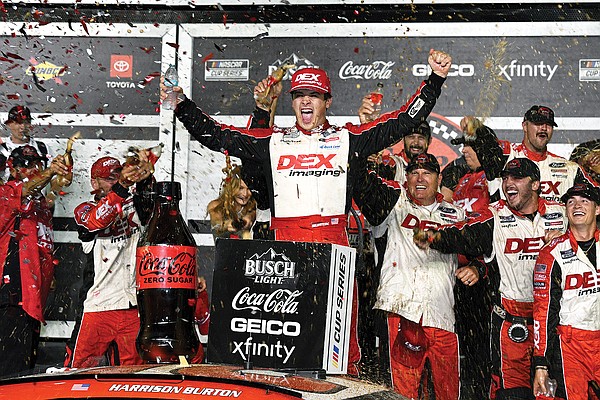 It took seven decades, but Wood Brothers finally claim 100th NASCAR victory